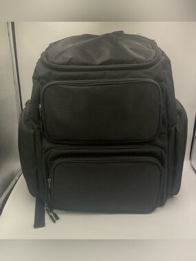 XBOX X SERIES backpack fits console cords controller games headphones Black Bag